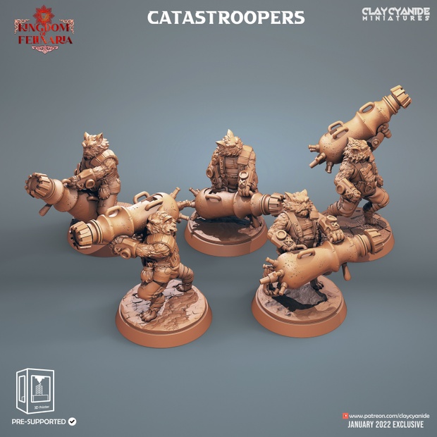 Clay Cyanide Miniatures Monthly
