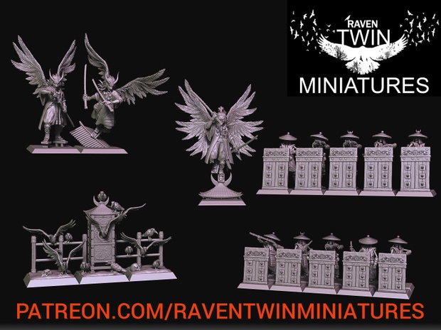 Raven Twin Miniatures Monthly