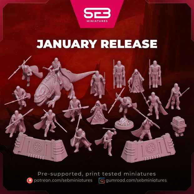 Seb Miniatures Monthly