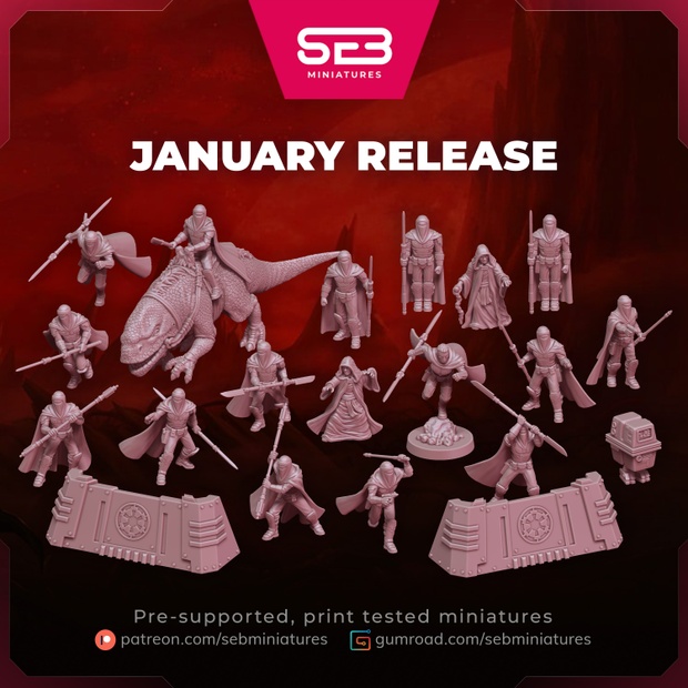 Seb Miniatures Monthly